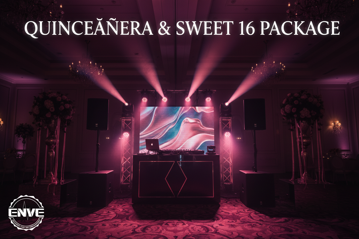 Quinceañera & Sweet 16 DJ Package | ENVE Entertainment